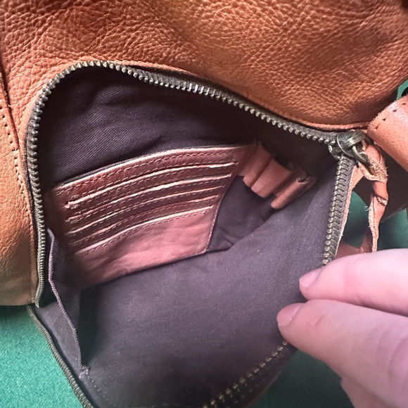 BedStu Salmon Leather Crossbody with Adjustable Strap - Picture 13 of 16